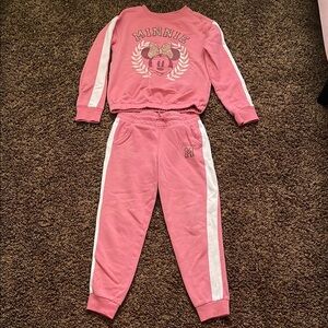 Pink Minnie Mouse Tracksuit for Kids